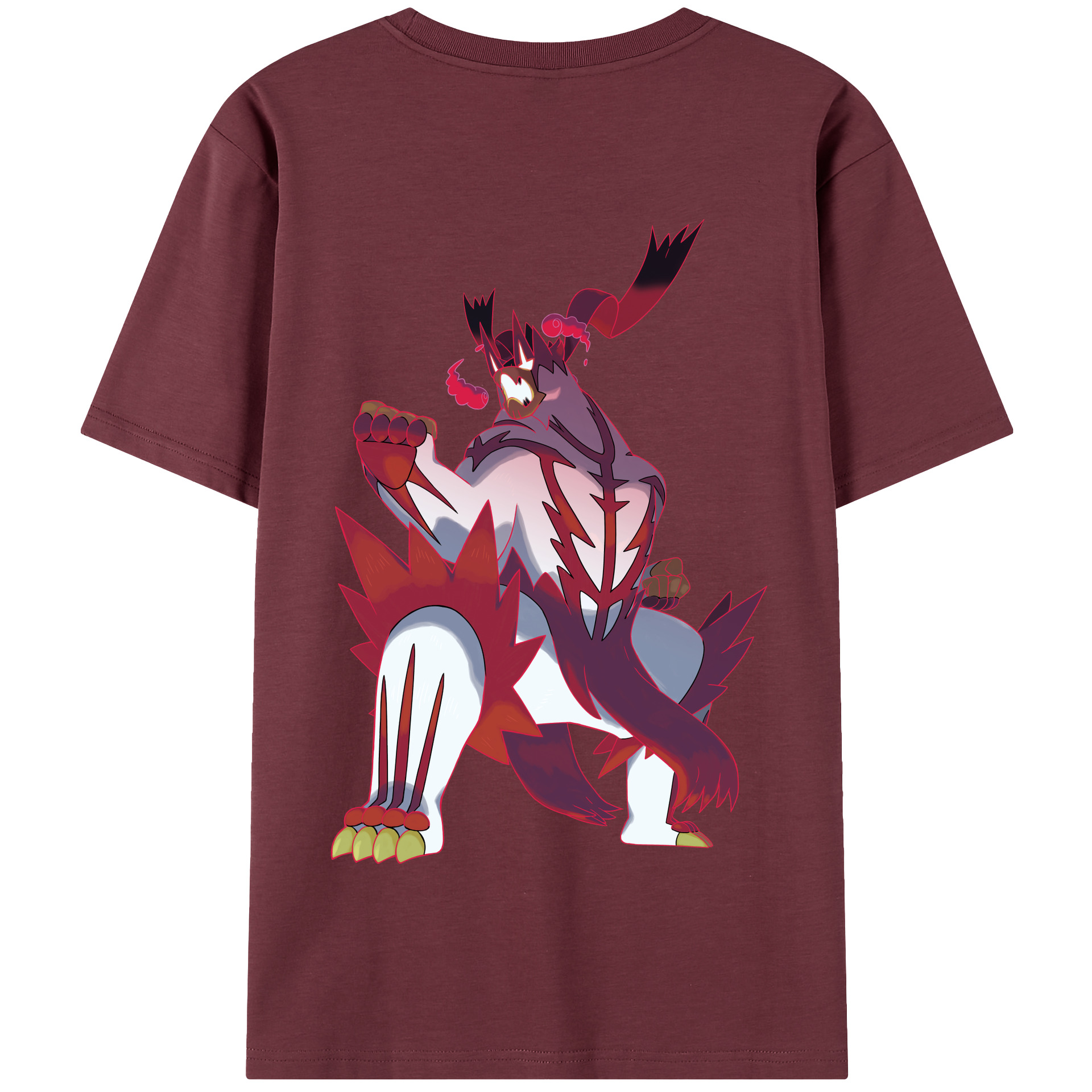 （画像用） ポケットモンスター Pokémon 綿100％半袖Tシャツ（背面プリント）